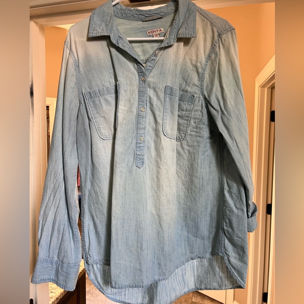 Moreno denim long sleeve